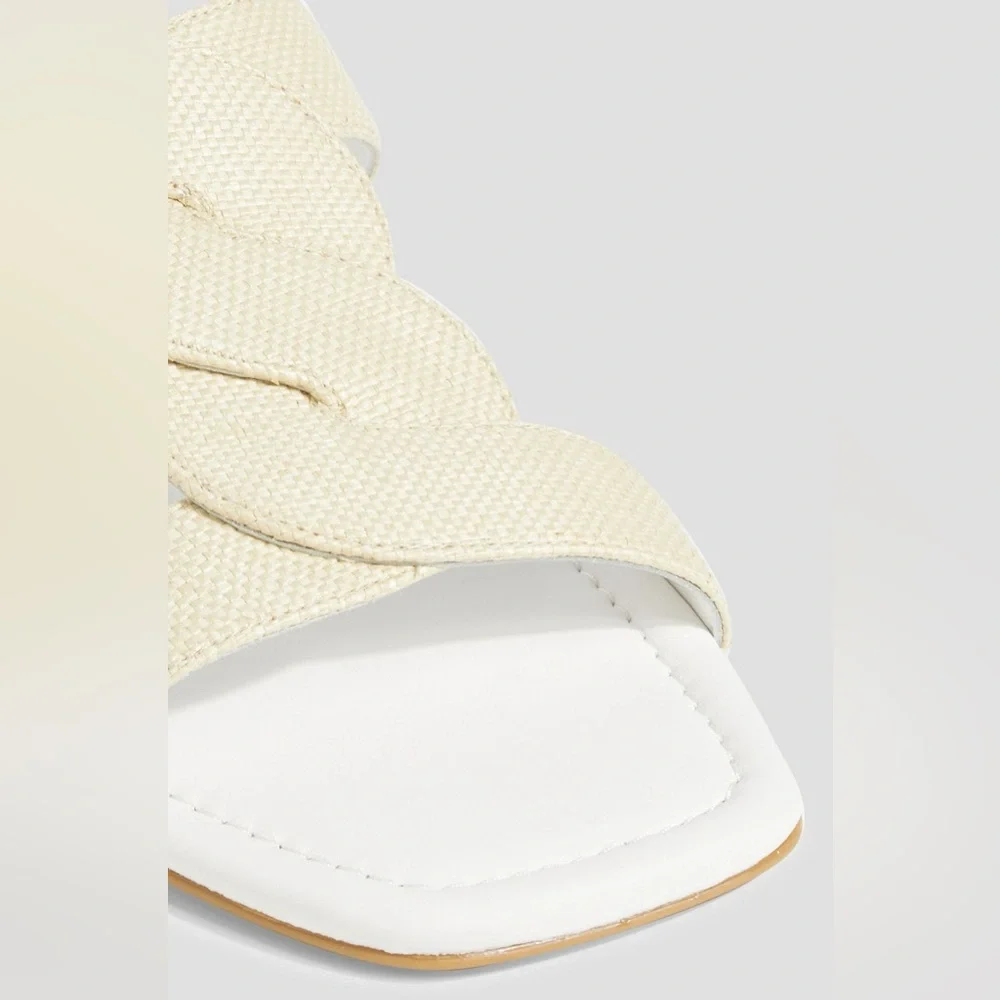 STUART WEITZMAN Ibiza canvas sandals